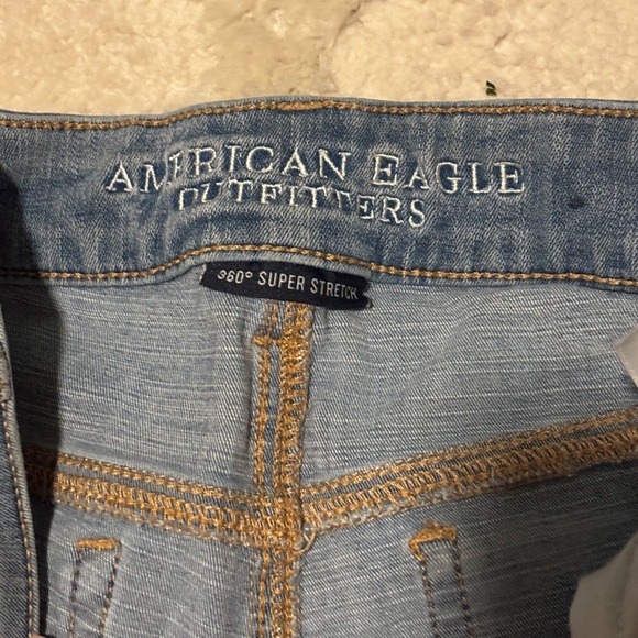 Distressed Denim Shorts - Picture 2 of 3